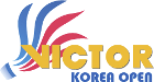 Badminton - Open de Corée du Sud - Hommes - 2018 - Tableau de la coupe