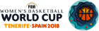 Basketball - Championnat du Monde Femmes - 1er tour - Groupe B - 2018 - Résultats détaillés