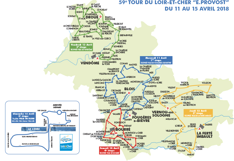 Tour du Loir et Cher E Provost 2018