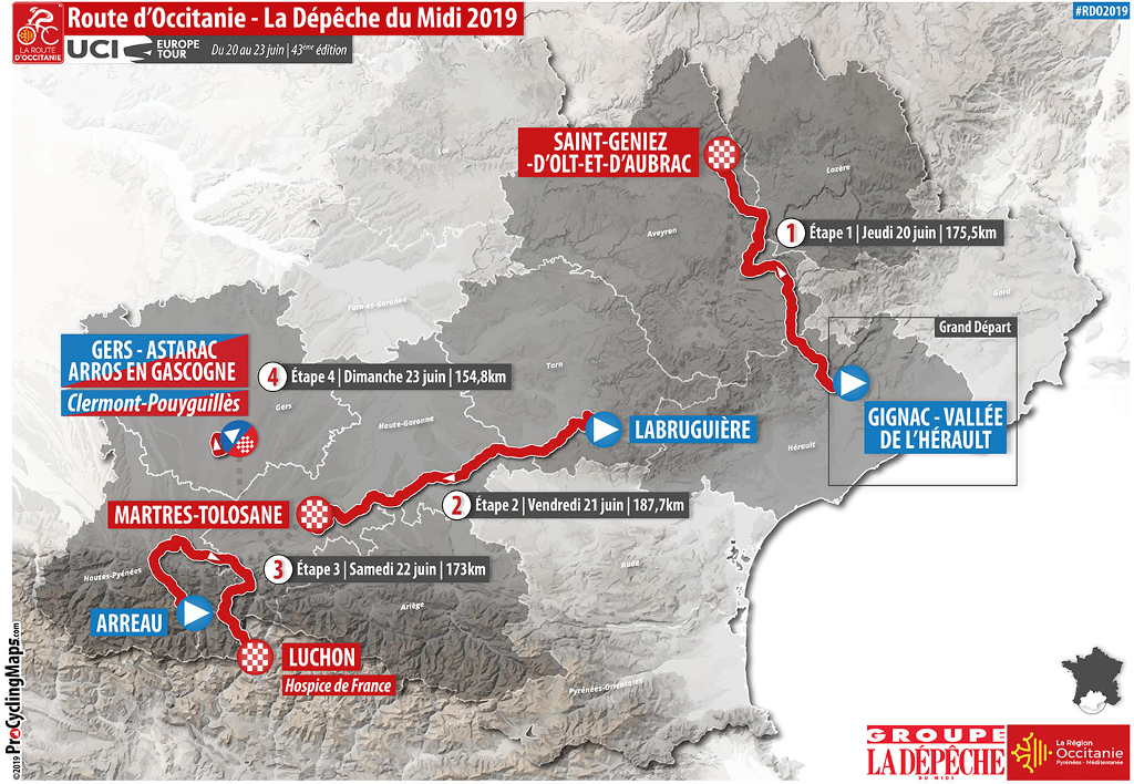 La Route d Occitanie - La Depeche du Midi 2019