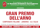 Cyclisme sur route - G.P. dell'Arno - 2015 - Résultats détaillés