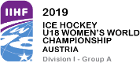 Hockey sur glace - Championnat du Monde Femmes U-18 Division I-A - 2019 - Résultats détaillés