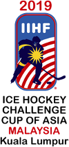 Hockey sur glace - Challenge Cup d'Asie - Phase Finale - 2019 - Résultats détaillés