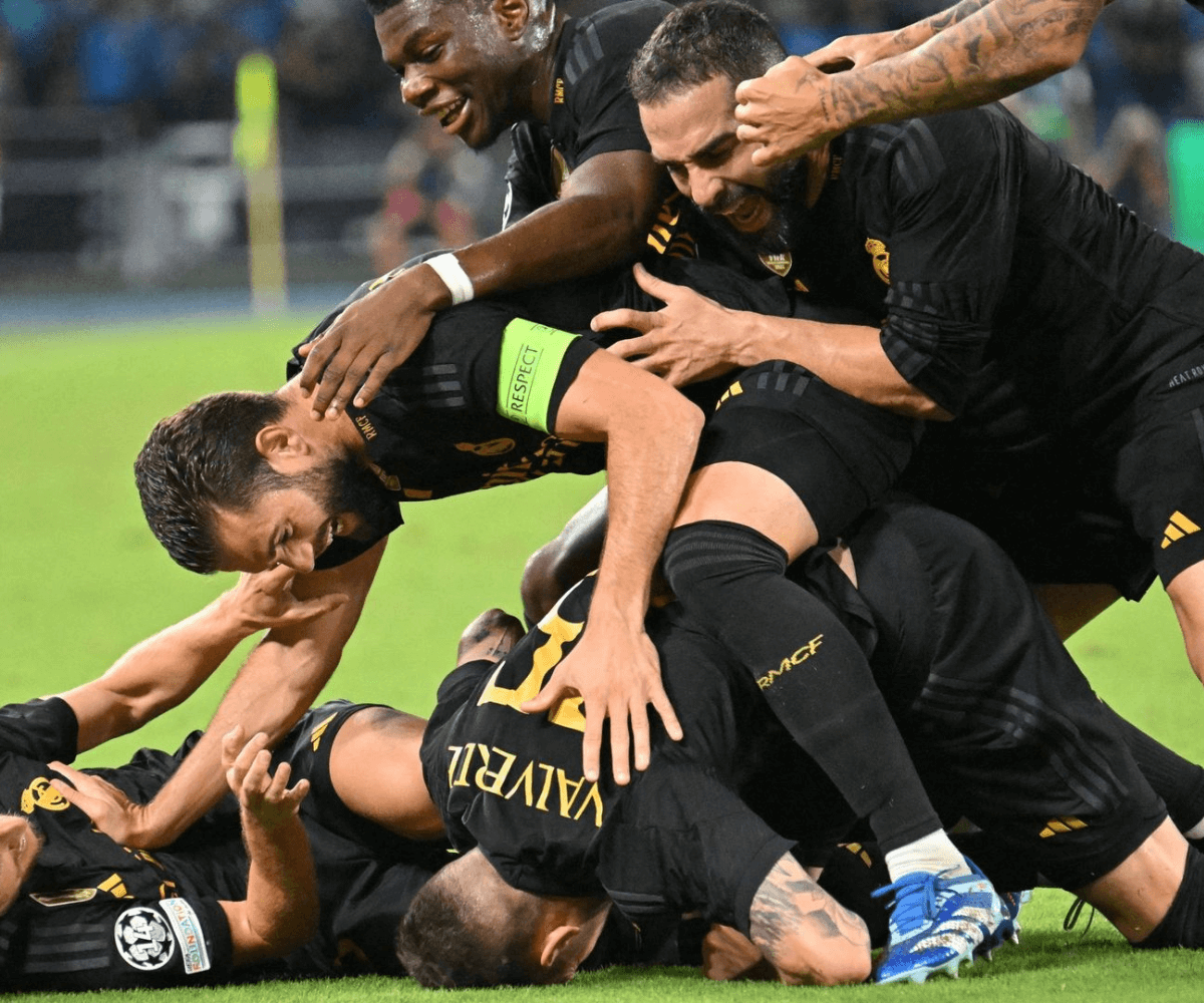 Le Real Madrid remporte une victoire inattendue à Naples et prend la première place en Ligue des Champions