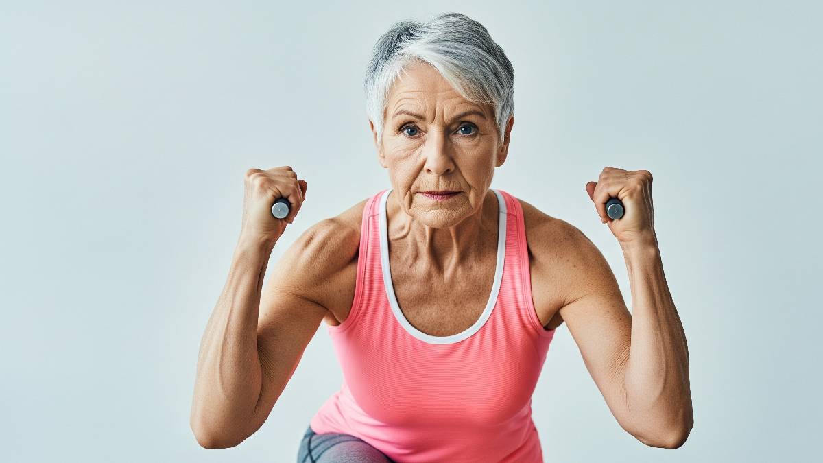 76 ans et aucun tonus au niveau du ventre, enchaînez ces 5 mouvements au poids du corps