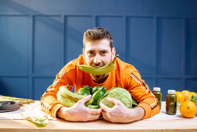 footballeur qui mange